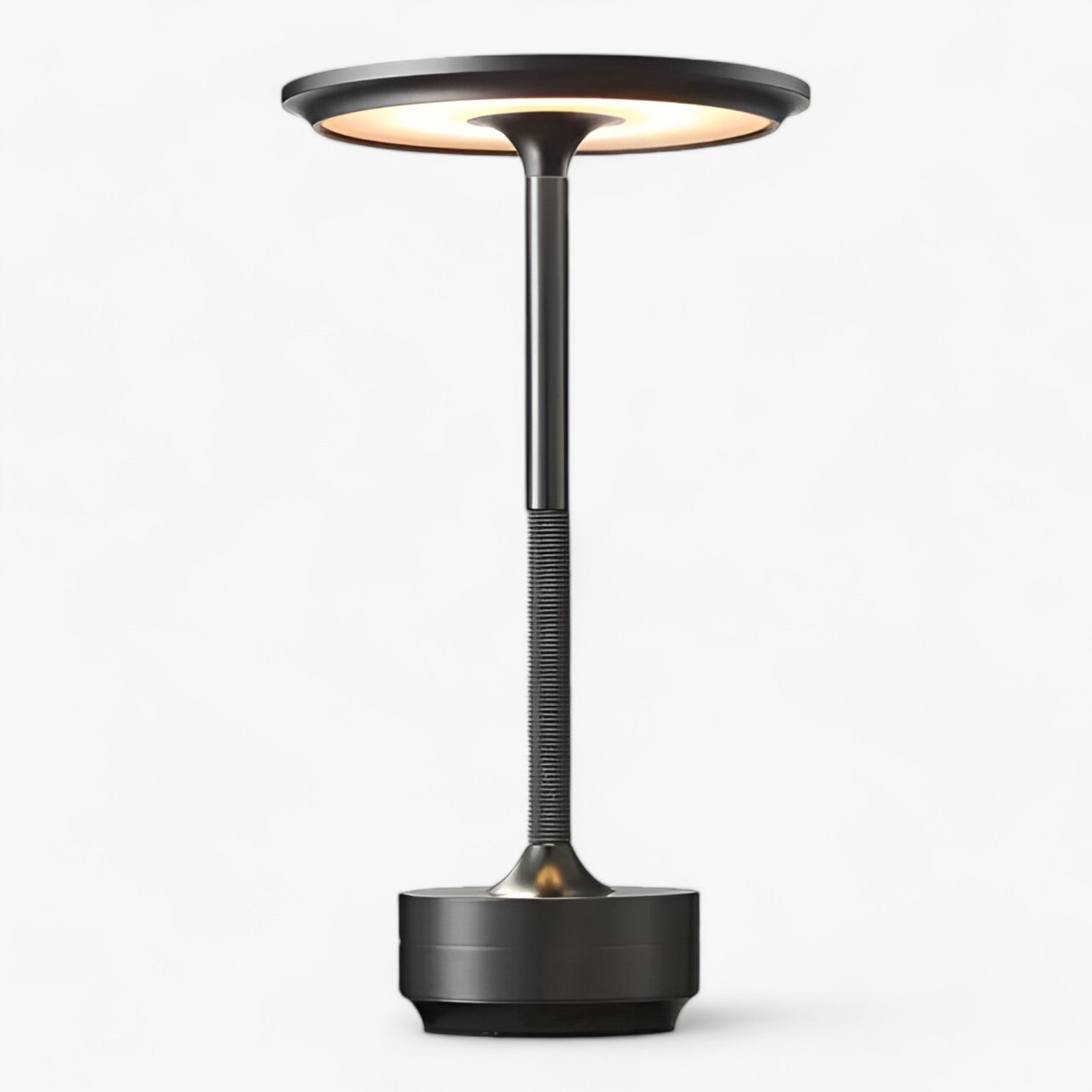 Reth | LED-nattlampe i aluminiumlegering - Justerbar lysstyrke & bærbar for en hyggelig atmosfære - Grå justerbar - house & garden - {{ product_tags }