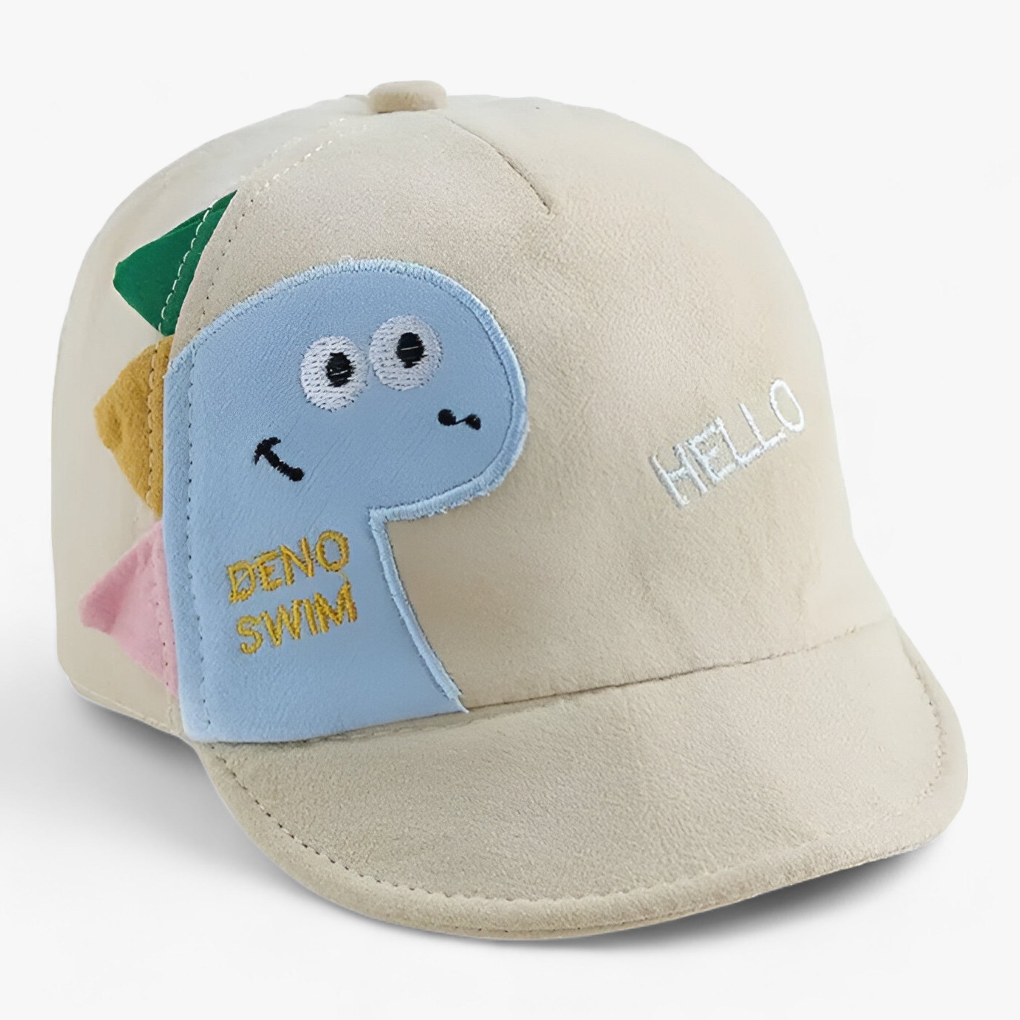 DINOHAT | Baseball Cap - Afslappende & Beskyttende - Khaki - baby - {{ product_tags }