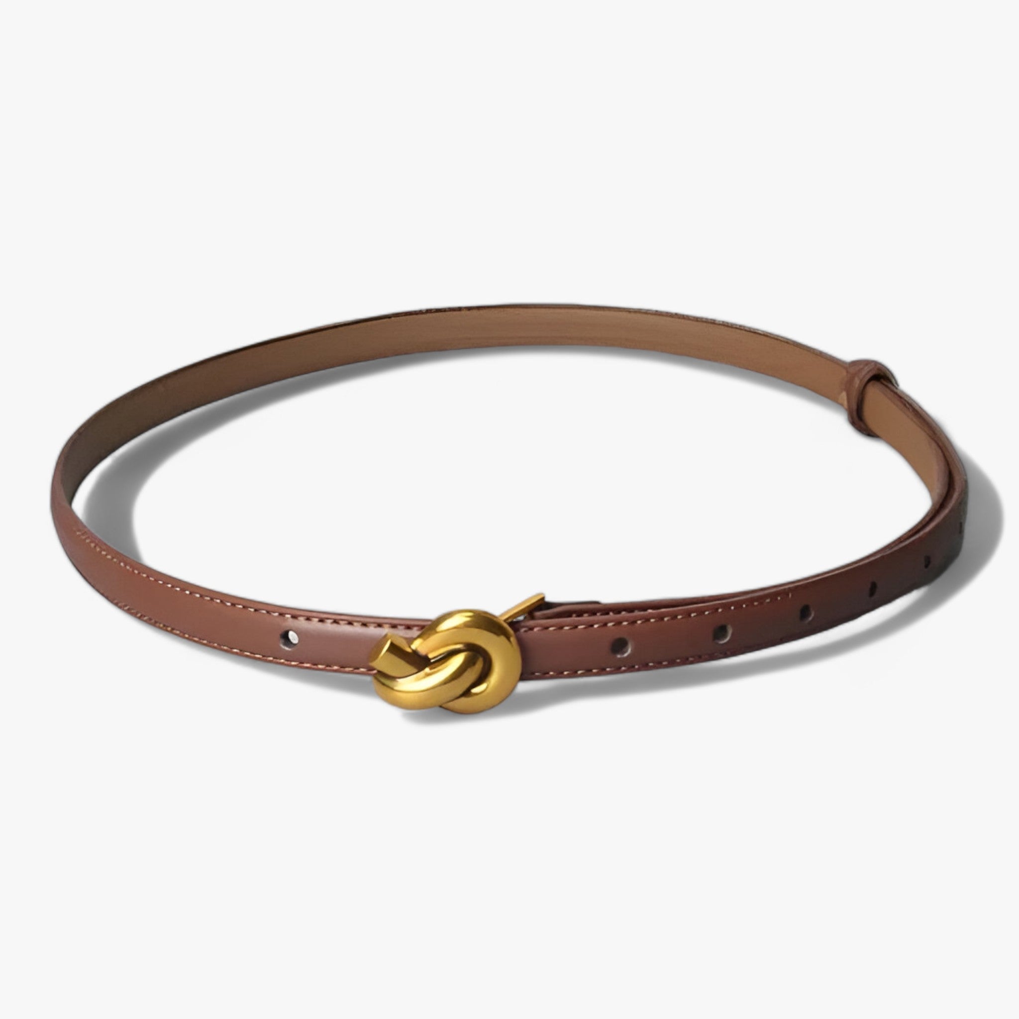 ELEGANCE | Læderbånd - Uundgåelig for modebevidste - Brun 105CM - ELEGANCE | Læderbånd - Uundgåelig for modebevidste- €25 - {{ product_tags }