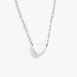 Eva | Heart - Collarbone Necklace - Demanding and Elegant