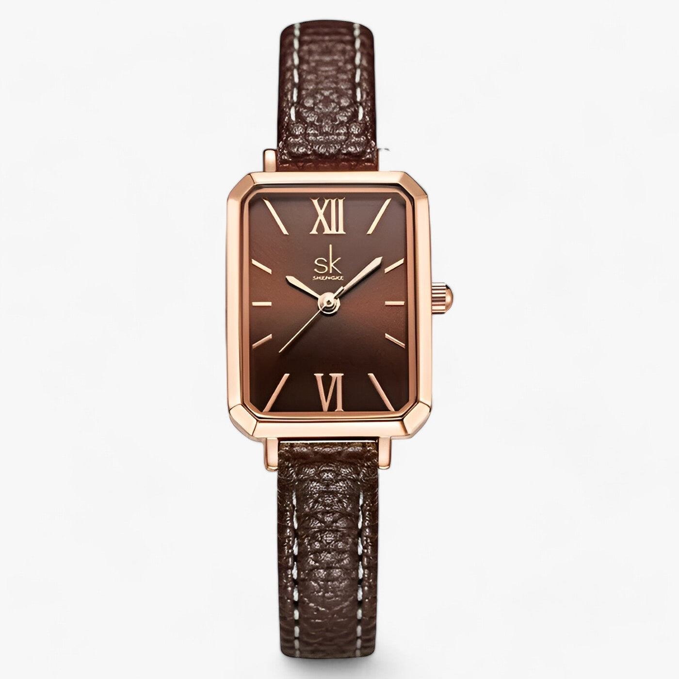 Jean | Elegant ur med kvarts - Trendy og holdbart til hverdagsbrug - brun - watches - {{ product_tags }