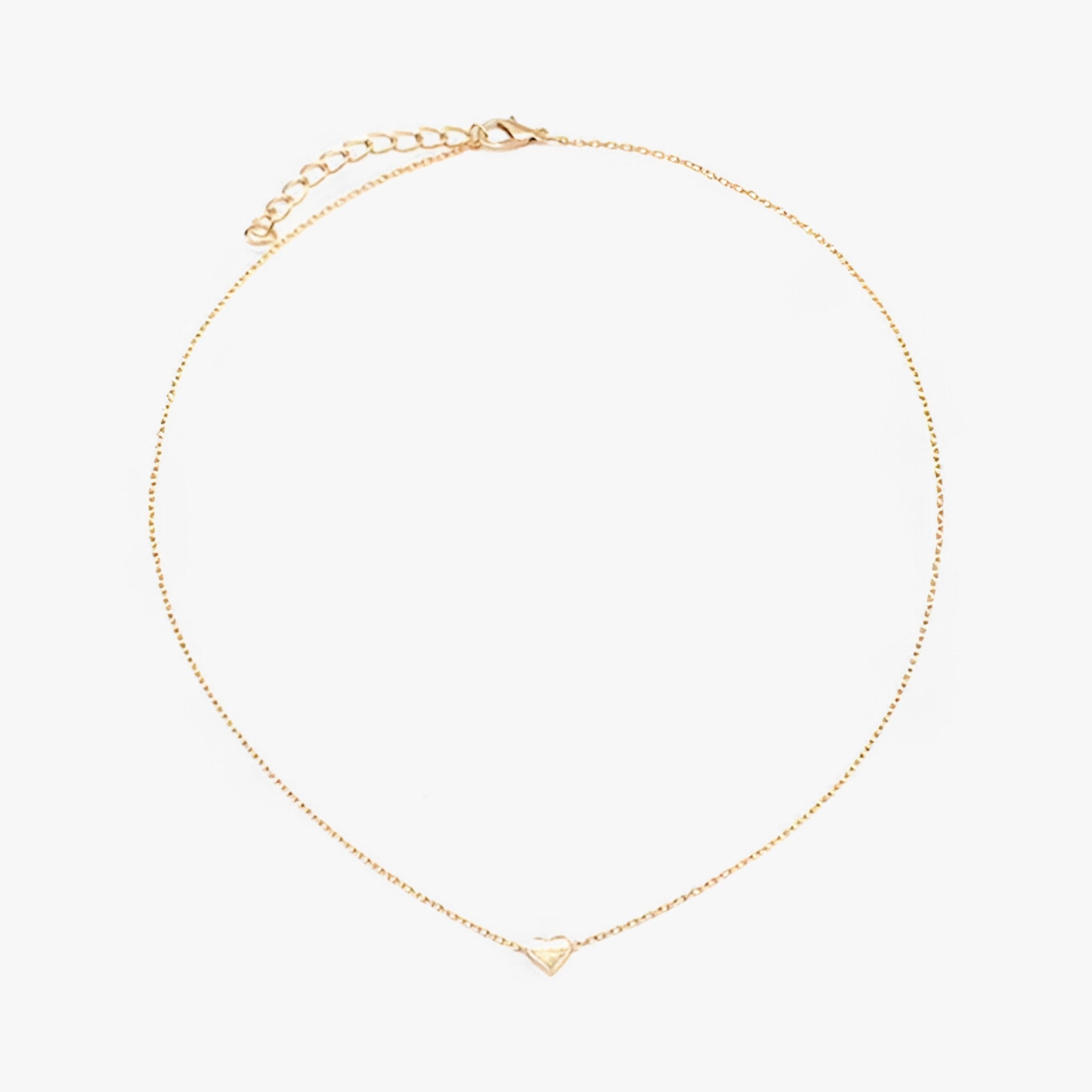 Eva | Hjerte-nøgleben-halskæde – Krævende og elegant - - women's fashion - {{ product_tags }