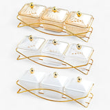 DIVINA | Dessert plate with lid - Stylish storage for desserts and snacks