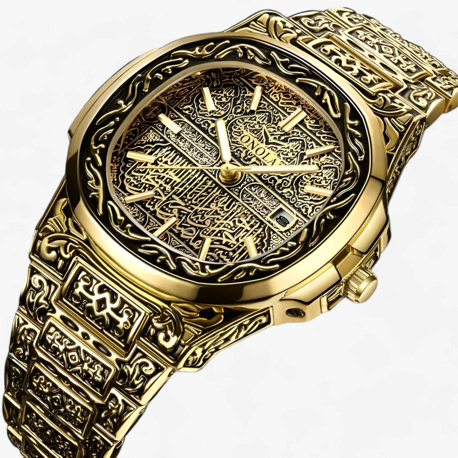 Onola | Armbåndsur - Vintage Charme & Moderne Pålidelighed - Retro Guld - watches - {{ product_tags }