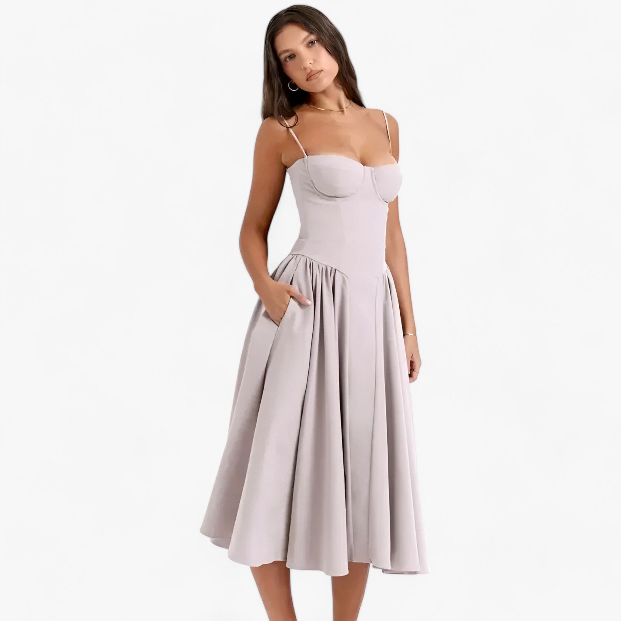 Solana | Korsetkjole - Tidsløs Elegance - - women's fashion - {{ product_tags }