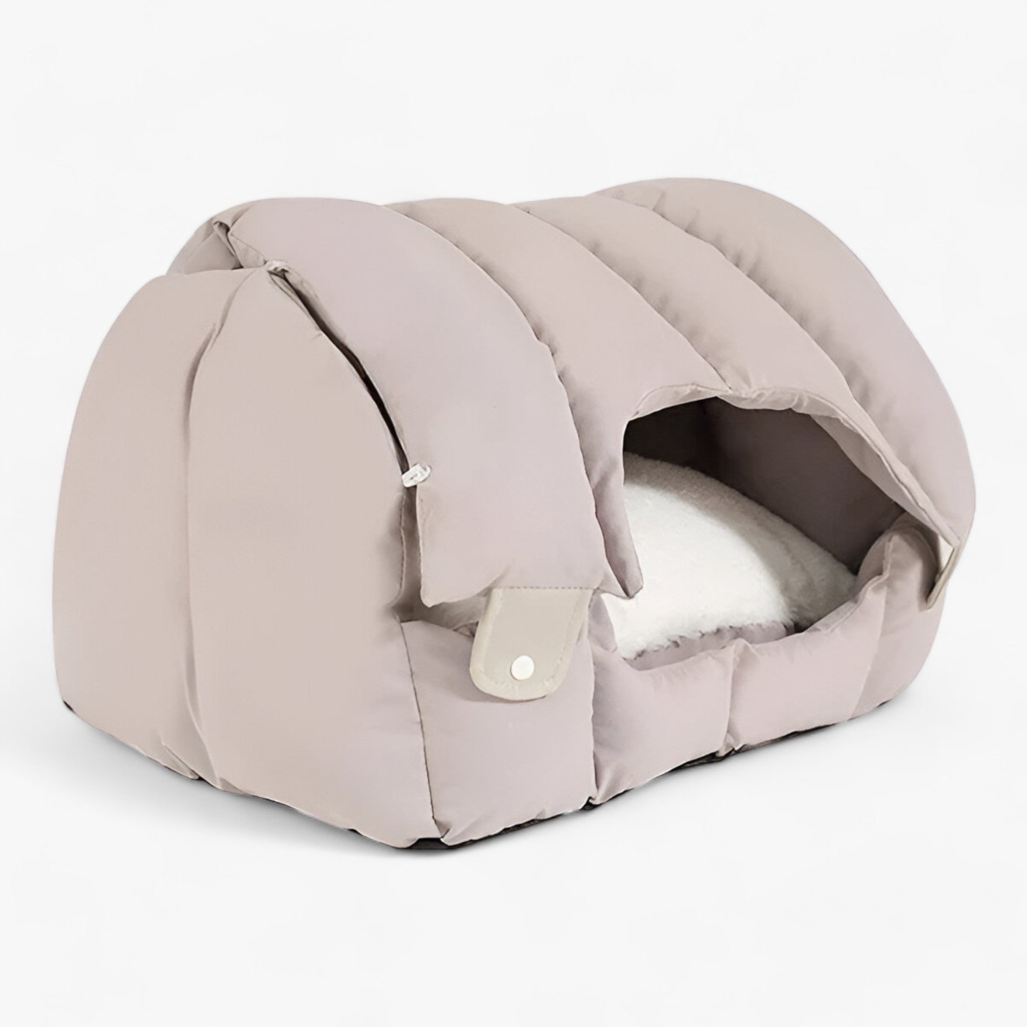 DOUILLET | Bueformet kattekurv - Ultimativ komfort til dine kattevenner - Grå - other - {{ product_tags }