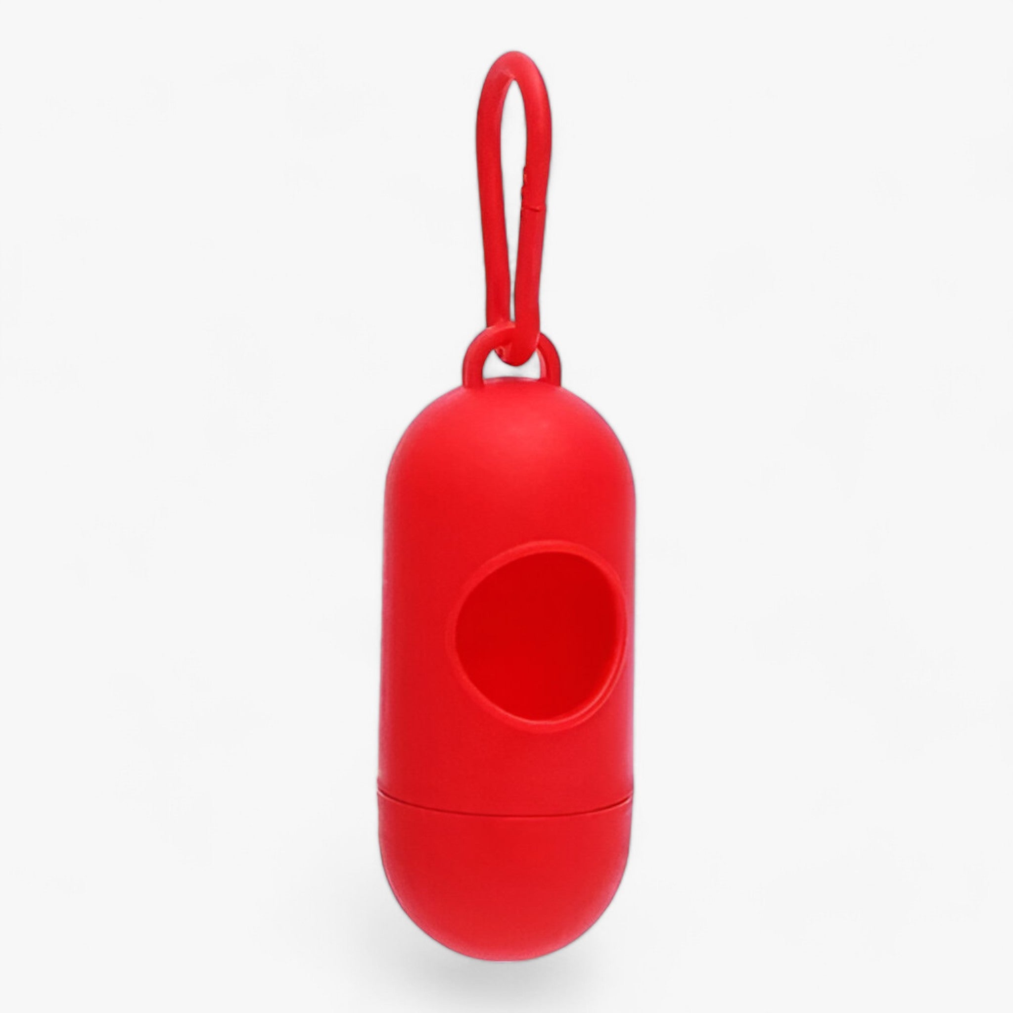 Sam | Bærbar hundeluftposeholder - Praktisk affaldshåndtering til kæledyr - Rød Bær uden pose - other - {{ product_tags }