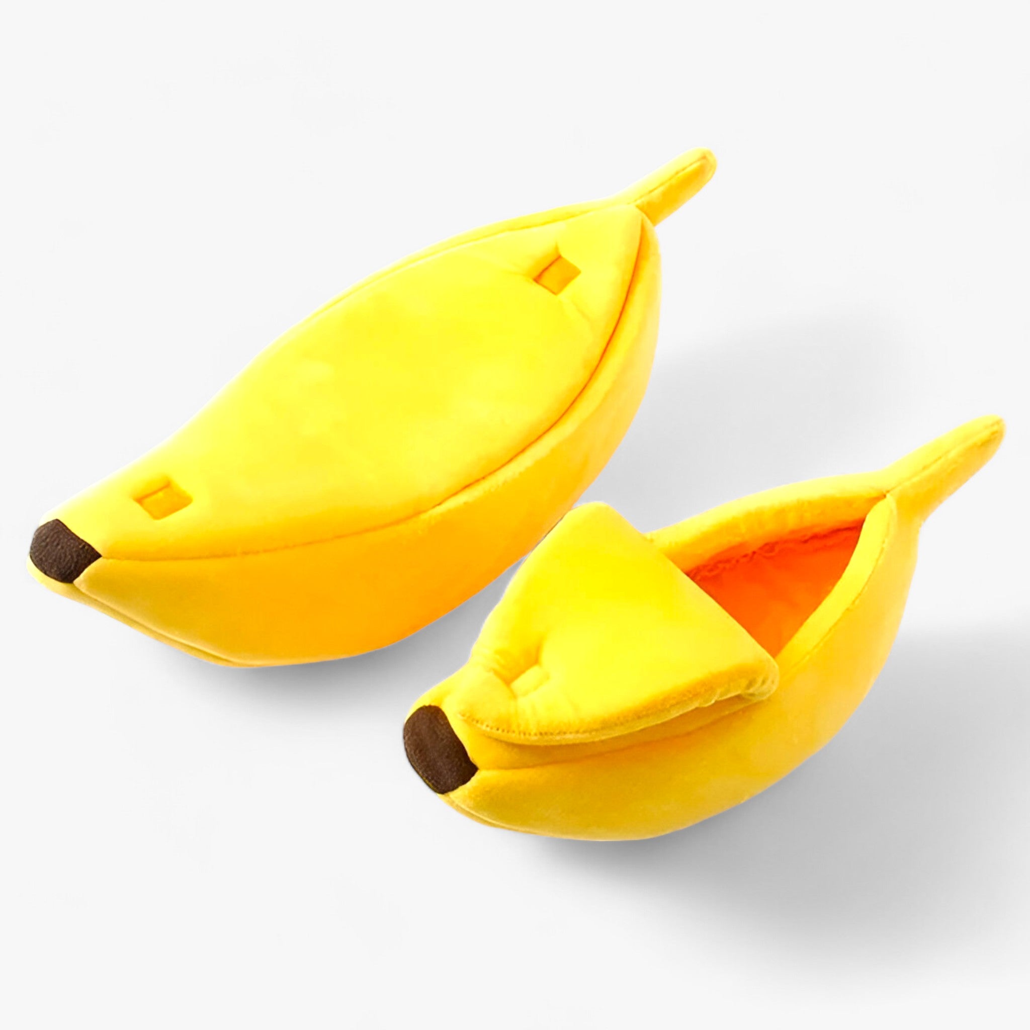 Luna | Bananformet kattekurv - Behagelig og sjov for katte - Gul - other - {{ product_tags }
