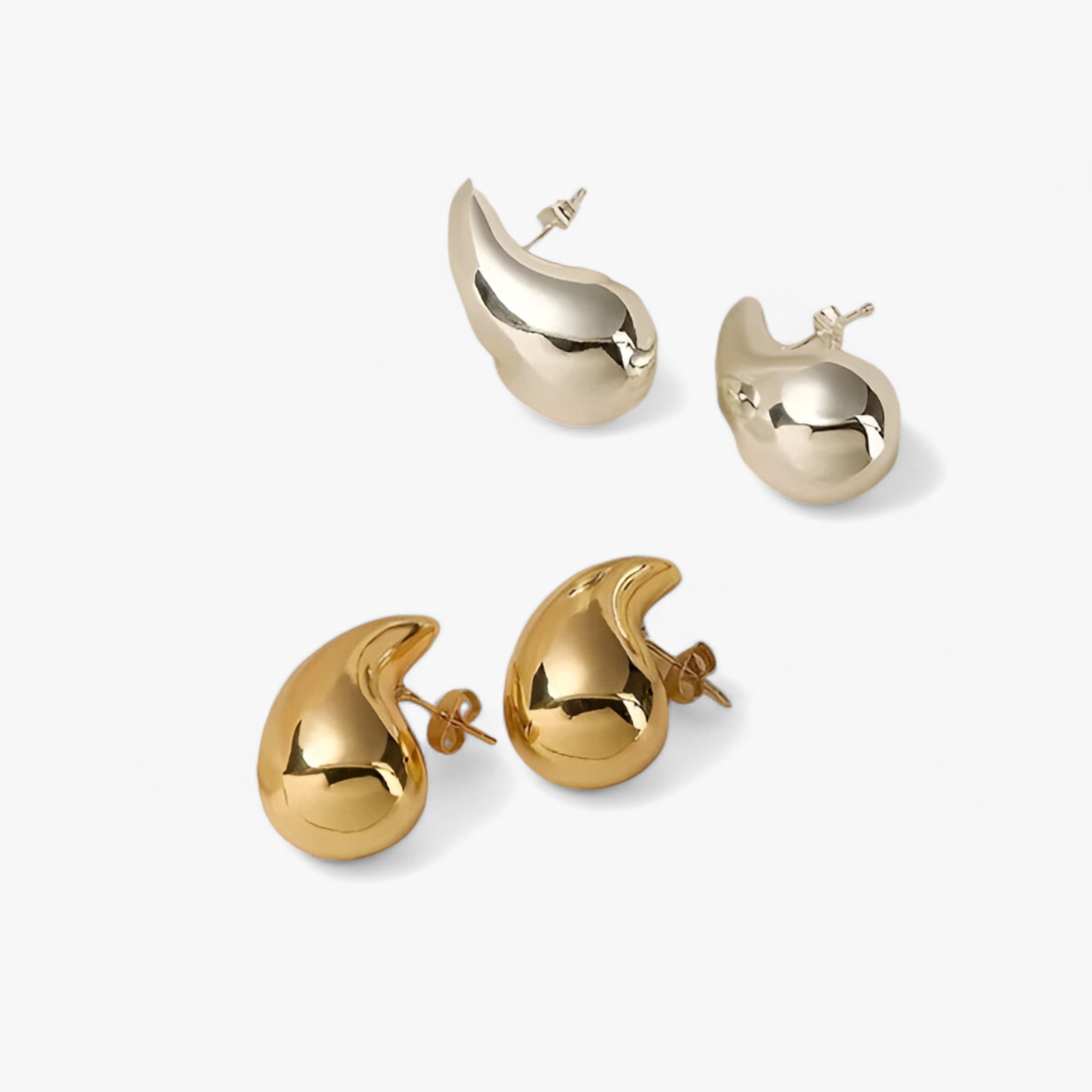 ELEGANCE | Sterling Sølv Øreringe - Bæredygtigt og elegant smykke - - women's fashion - {{ product_tags }
