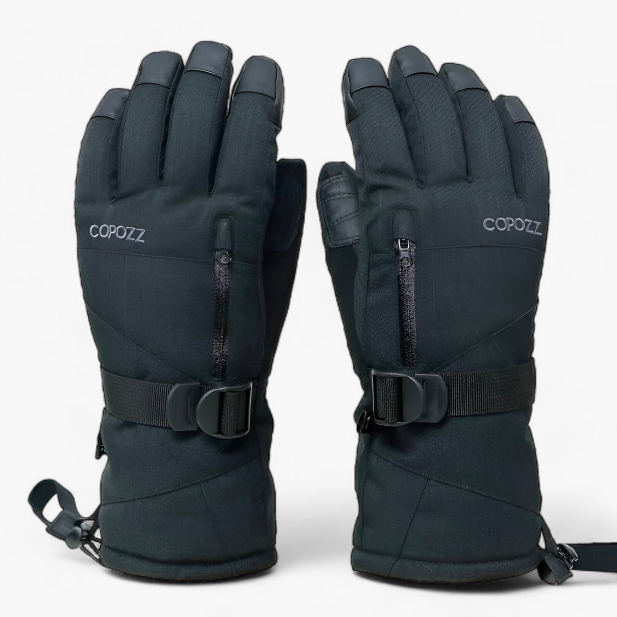 FrostGuard | Vandtætte skihansker - Touchscreen & termisk varme - Sort - winter - {{ product_tags }