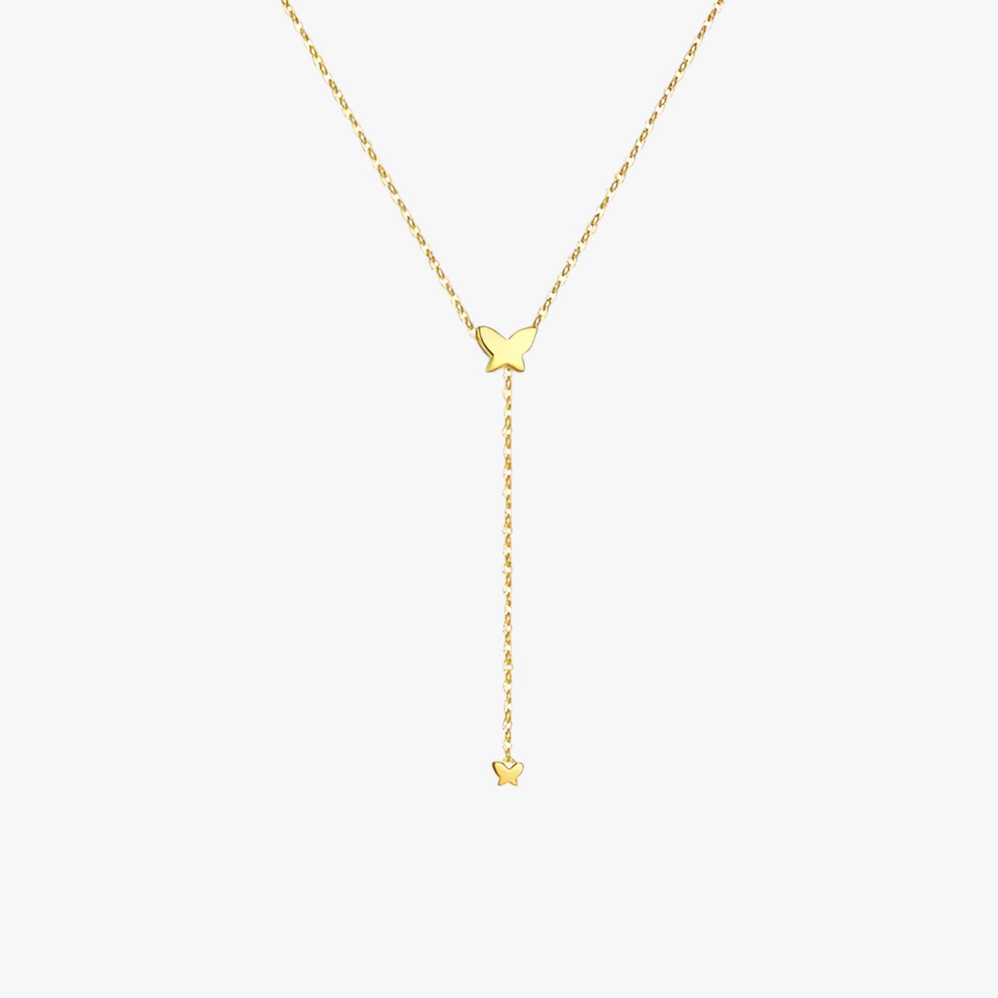 Mia | Justerbart halsbånd - enkelt stiligt - Guldmåne - women's fashion - {{ product_tags }