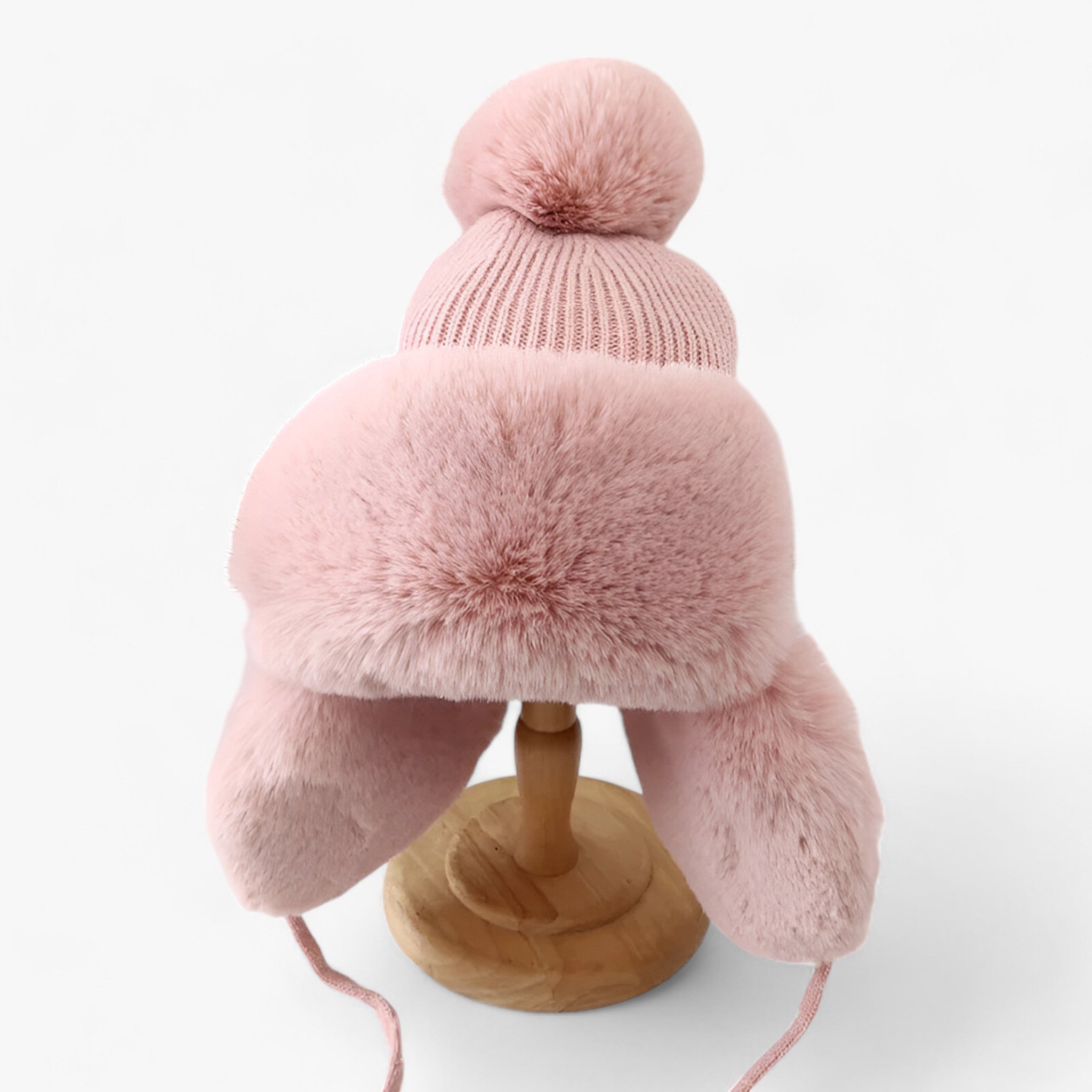 Nina | Lei Feng Hut - Tykk varme med elegante øreflapper - Lyserød Voksne - winter - {{ product_tags }