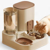 PETLUX | Pet feeder with water bowl - Simple and effective for busy pet owners