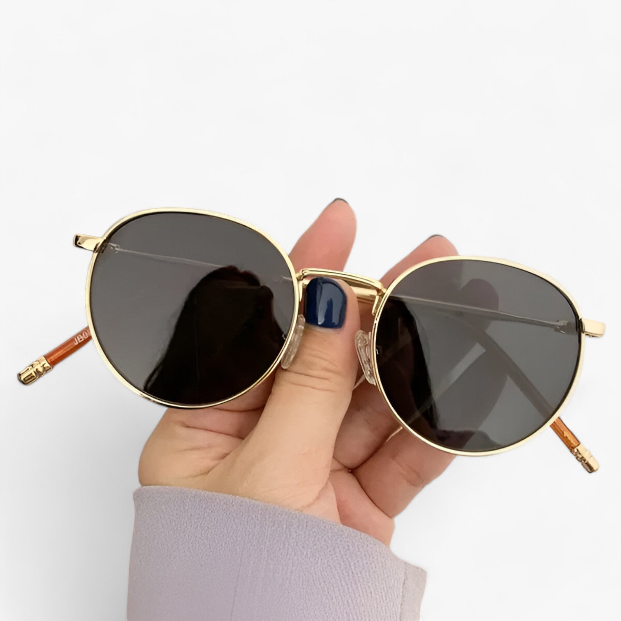 Stilfuld designer solbrille - Elegant runde linser til daglig komfort - - Eyeglasses - {{ product_tags }