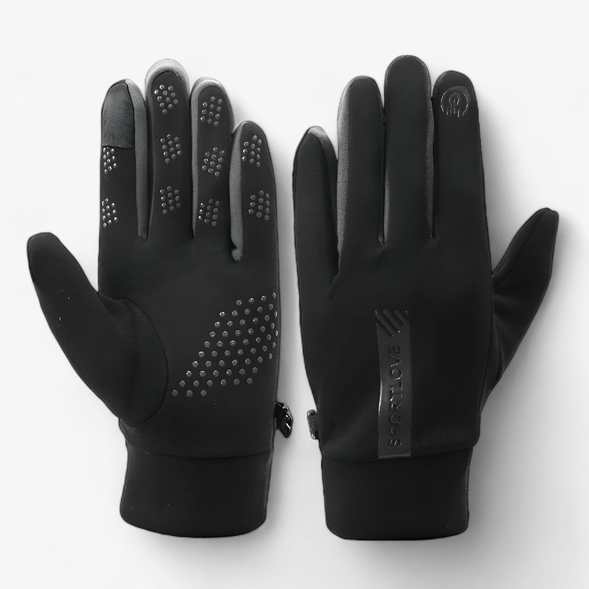 GlacierGuard | Vinterhandsker - Varm og vandtæt beskyttelse - Sort (Herre) - winter - {{ product_tags }