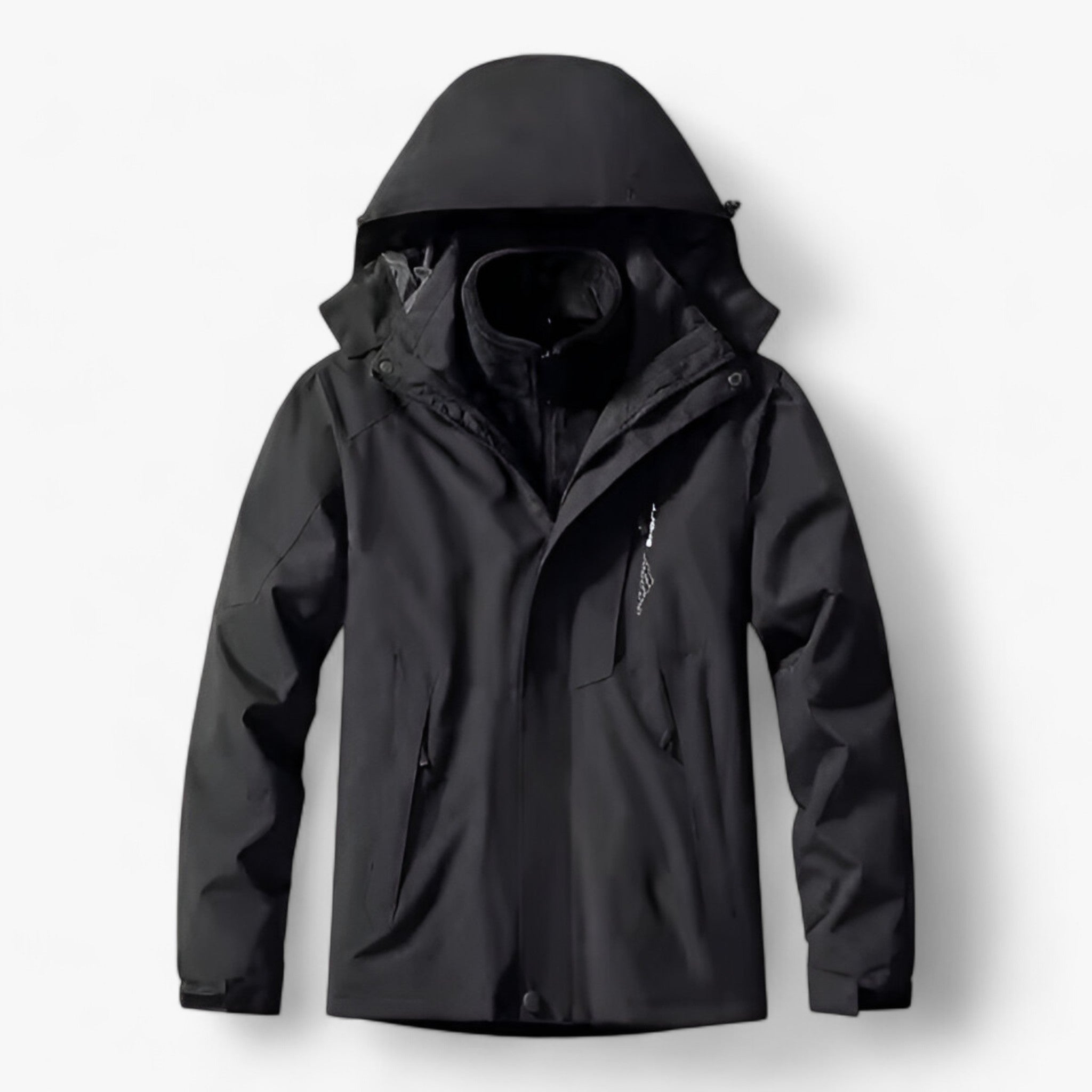 Avery | Udendørs Sæt 3-i-1 - Vintervarmt Vandtæt - Grijze Mannen - Jackets - {{ product_tags }