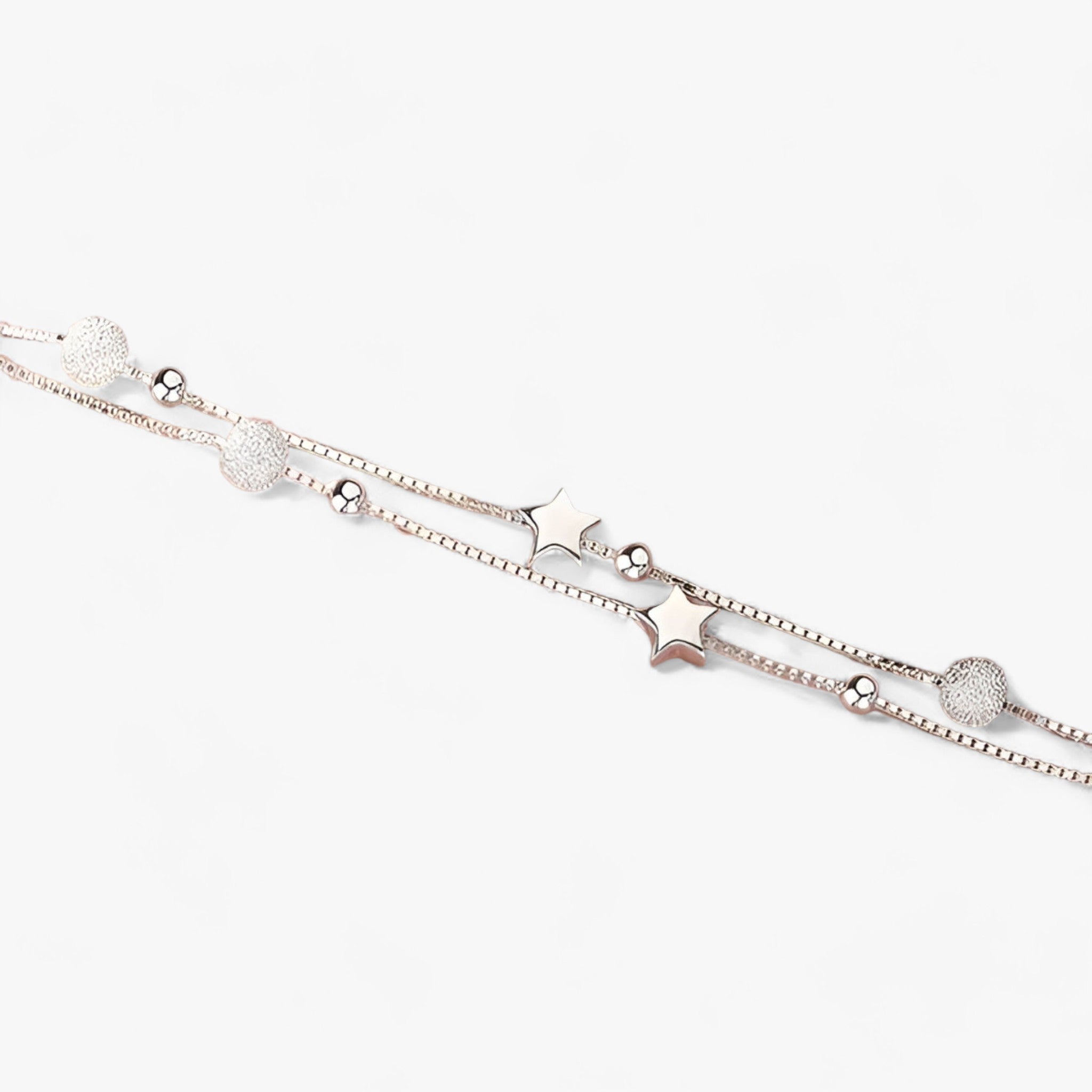 STELLAR - Sterling Sølv Armband - Glamourøst Smykke til Særlige Anledninger - - women's fashion - {{ product_tags }