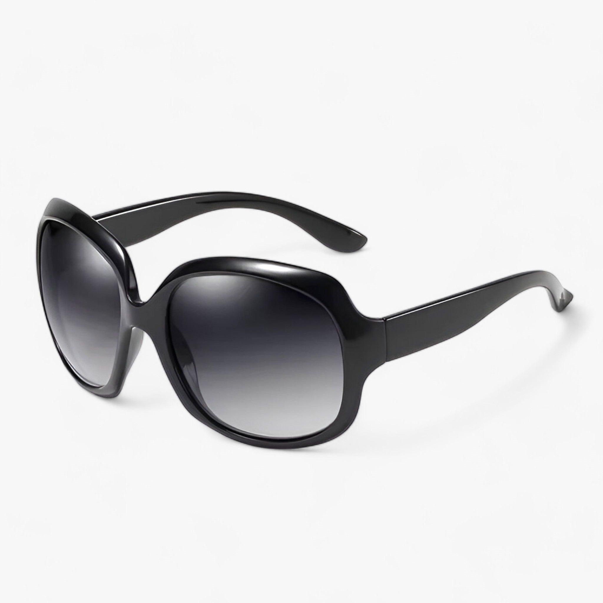 Annie | Oversized Polariserende Solbrille - Maksimer Stil - Sort Grå Polariseret - women's fashion - {{ product_tags }