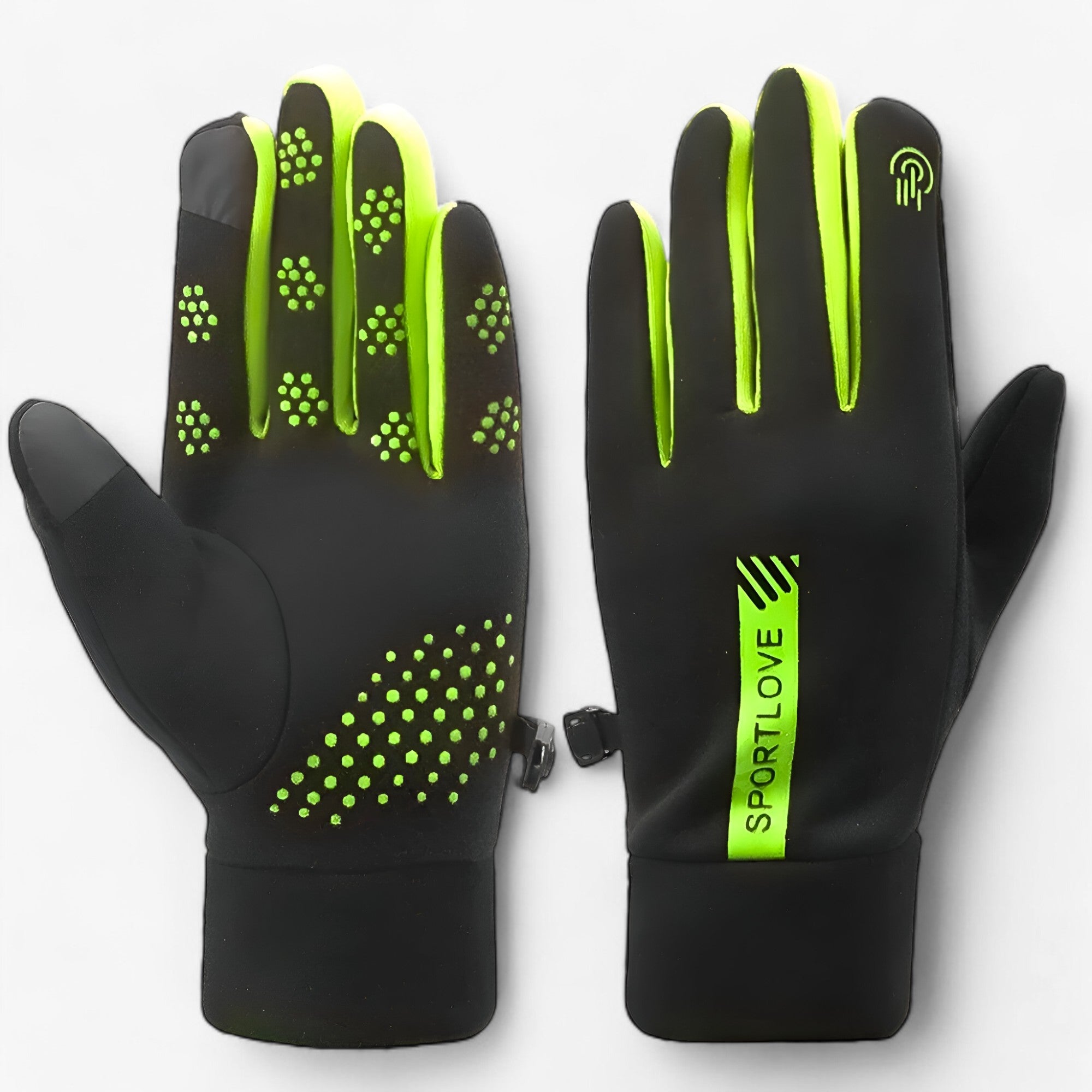 GlacierGuard | Vinterhandsker - Varm og vandtæt beskyttelse - Grøn (Herre) - winter - {{ product_tags }