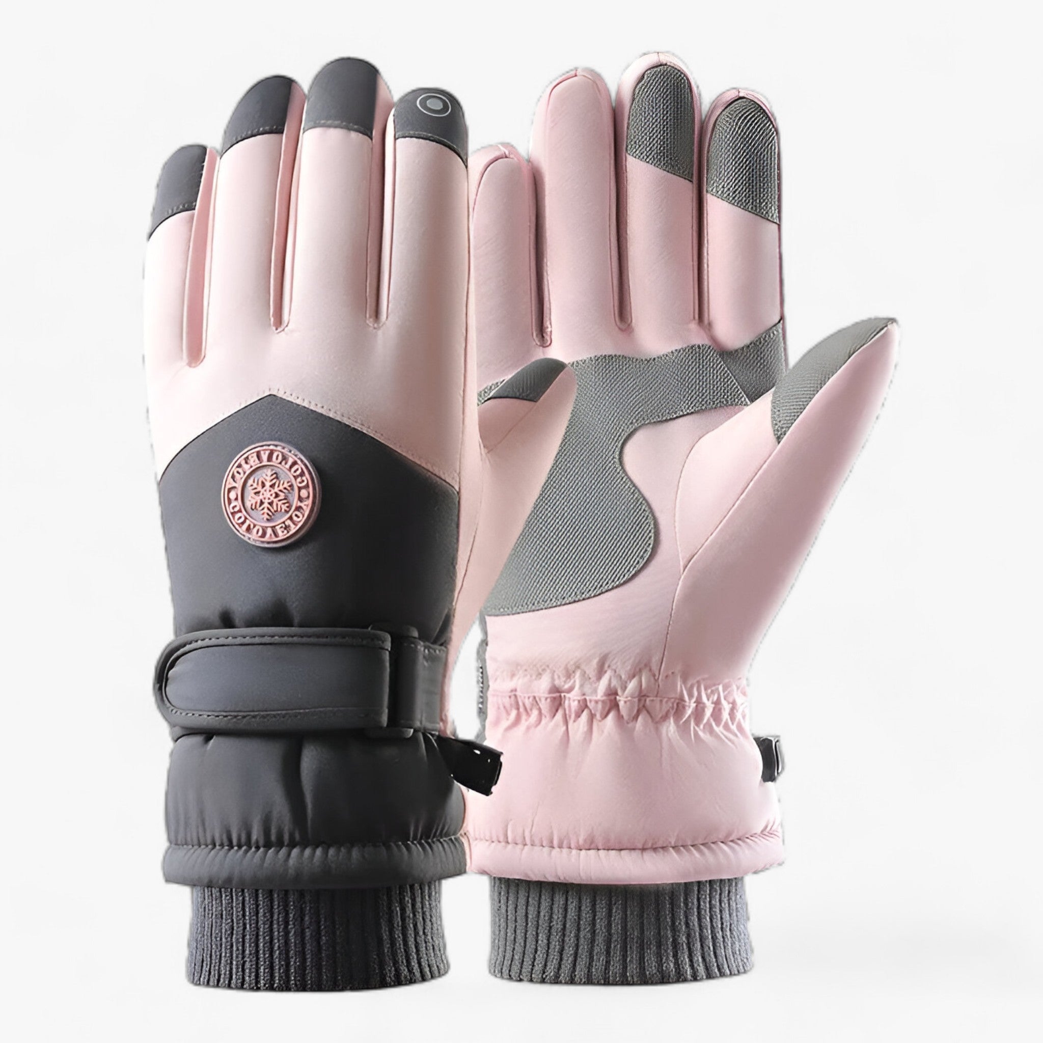 GlacierPro | Skihandsker - Vandtætte & Varmeisolerende - Dame-Rosa - winter - {{ product_tags }