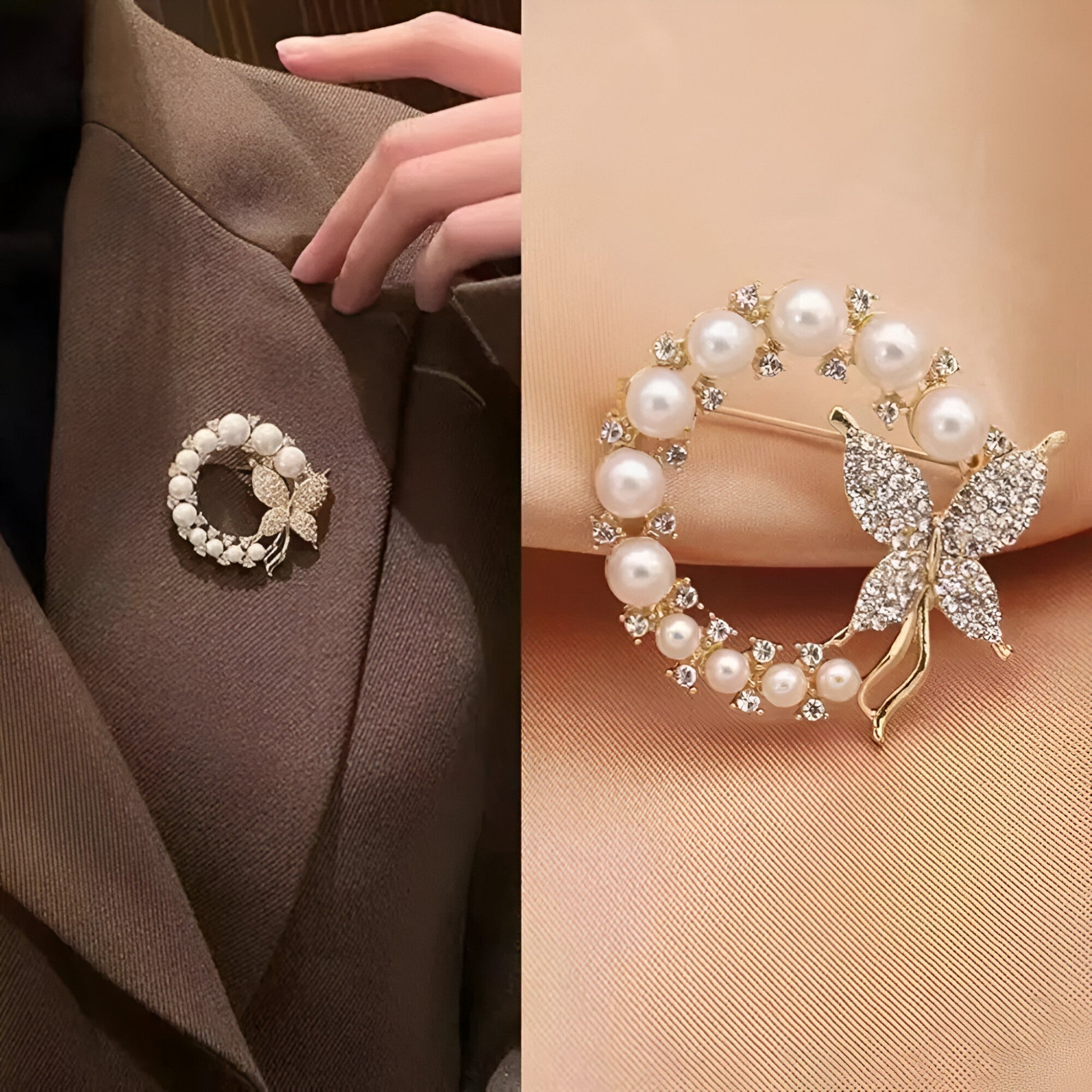 Aurelia | Broche Sommerfugl - Hæv din stil - - other - {{ product_tags }