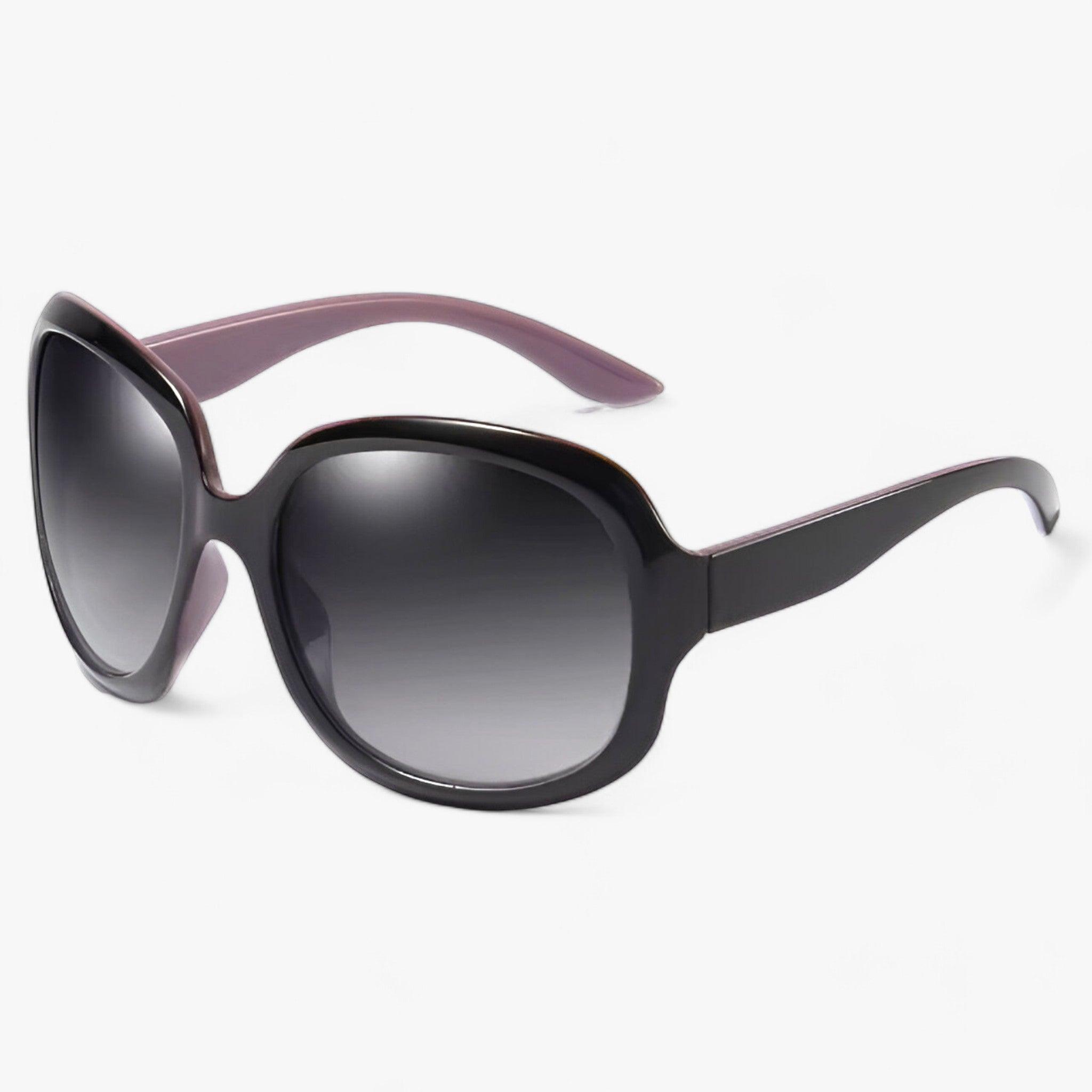 Annie | Oversized Polariserende Solbrille - Maksimer Stil - Lilla Grå Polariseret - women's fashion - {{ product_tags }
