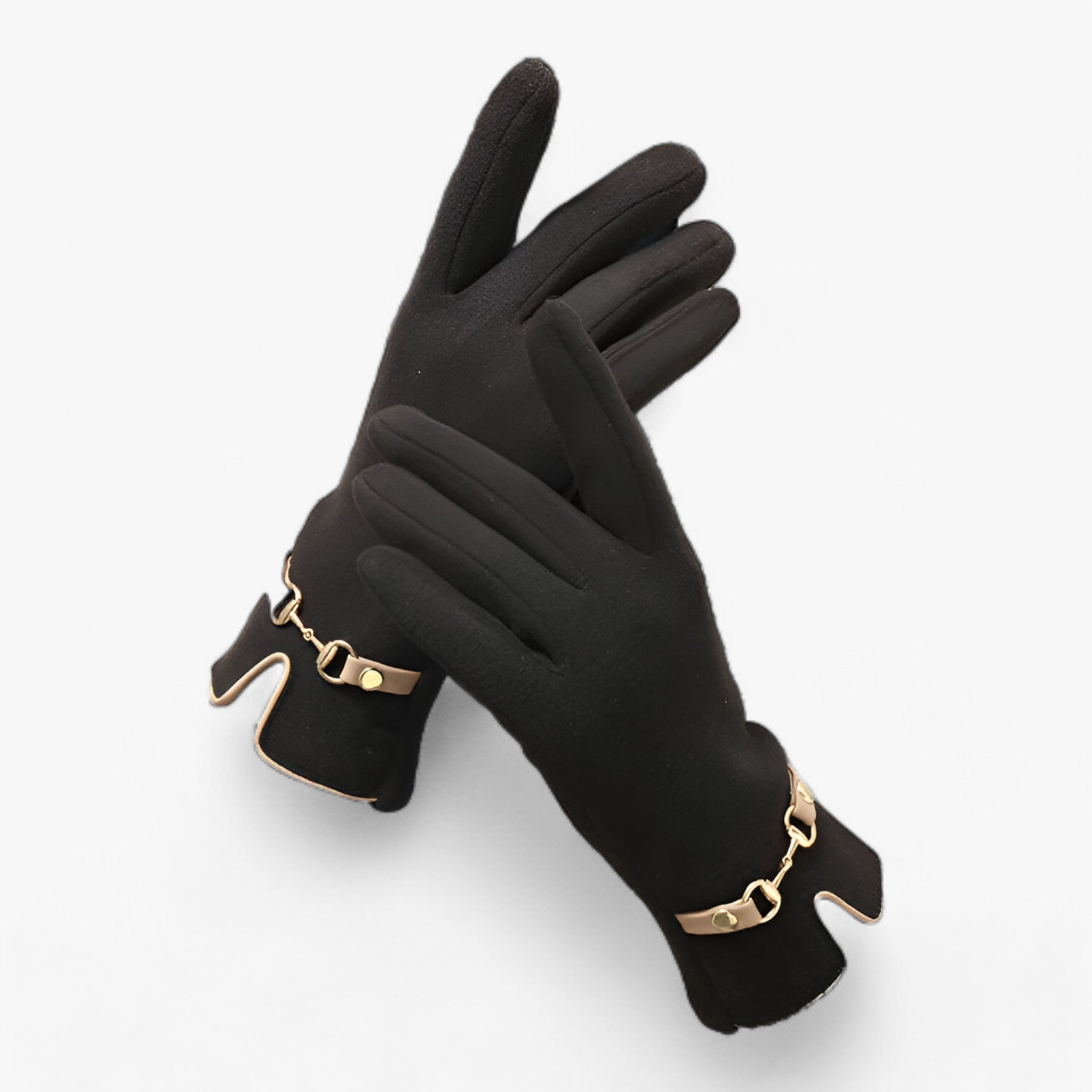 FrostElegance | Vinter Touchscreen-Handsker - Varm og Stilfuld Komfort - Sort Én størrelse - winter - {{ product_tags }