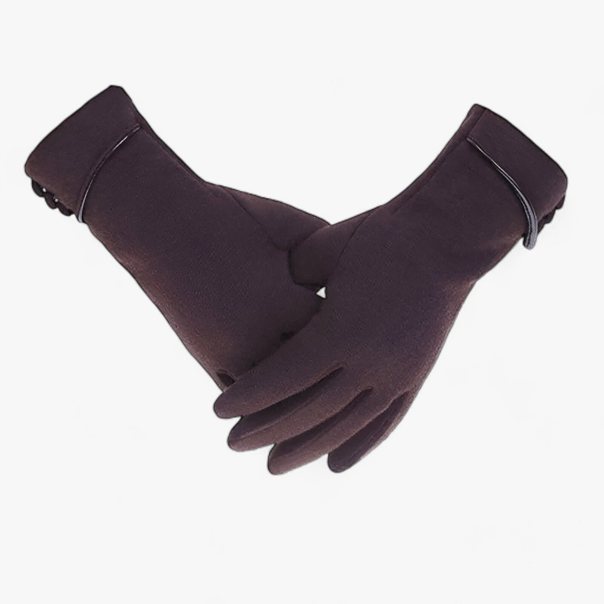 WarmComfort | Efterårs Vinter Fleece Fodrede Vanter - Bekvemme & Touchscreen Forberedte - Kaffe - winter - {{ product_tags }