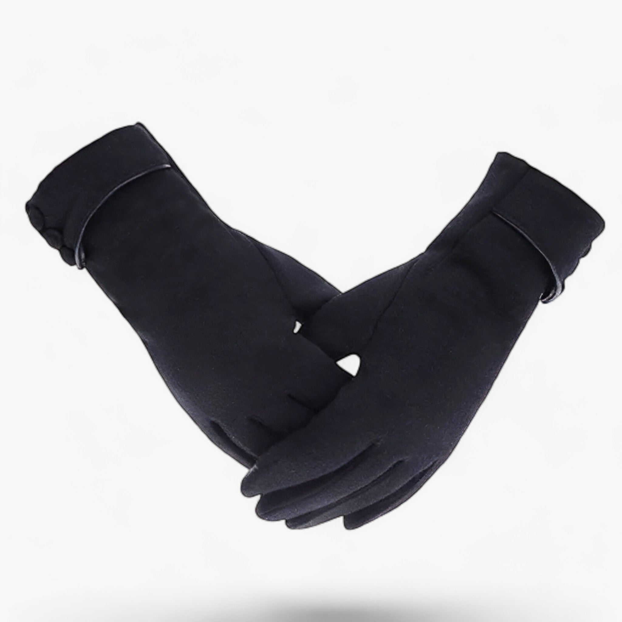 WarmComfort | Efterårs Vinter Fleece Fodrede Vanter - Bekvemme & Touchscreen Forberedte - Sort - winter - {{ product_tags }