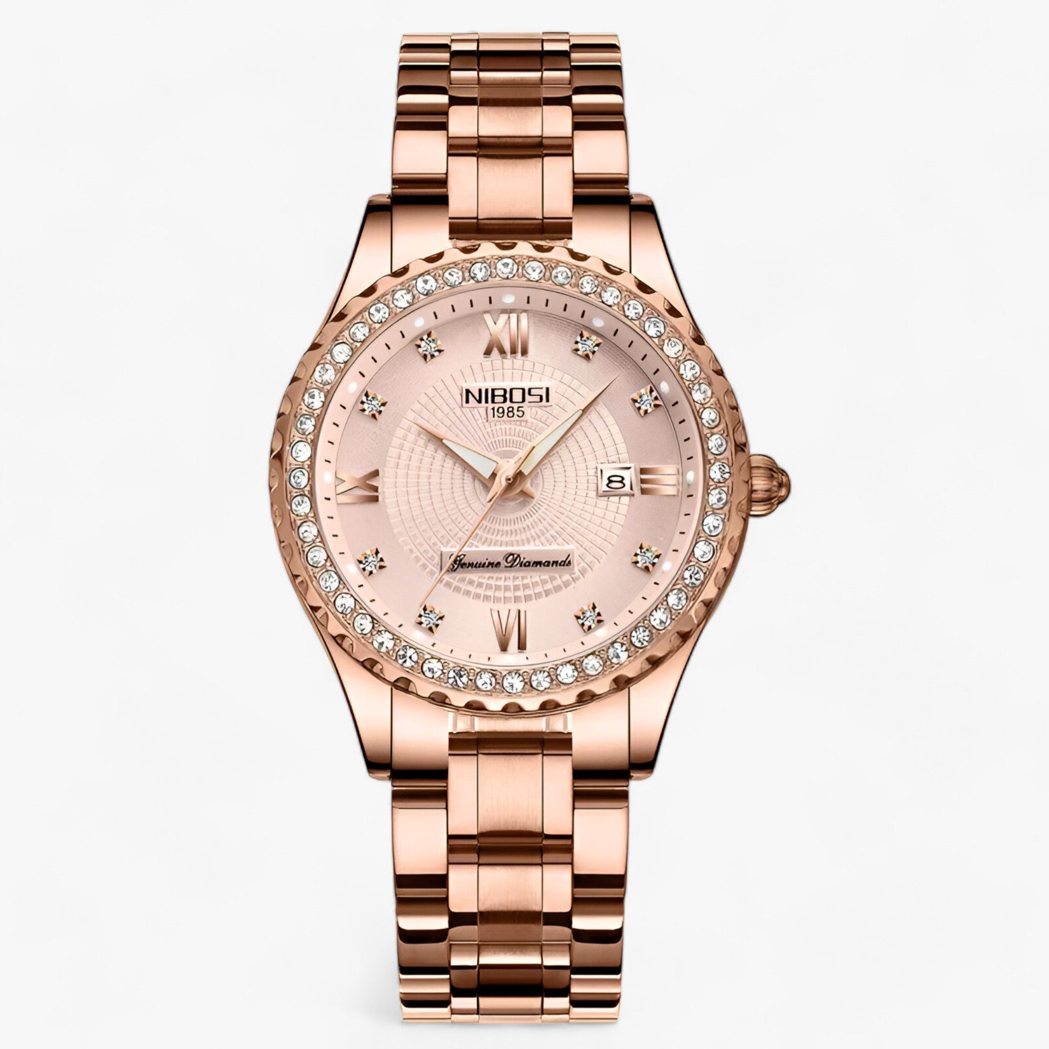 Jinnie | Damur i luksus - Præcision og stil kombineret - Rosaguld - watches - {{ product_tags }