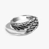 SERAPH | Angel wing ring - Unique gothic style