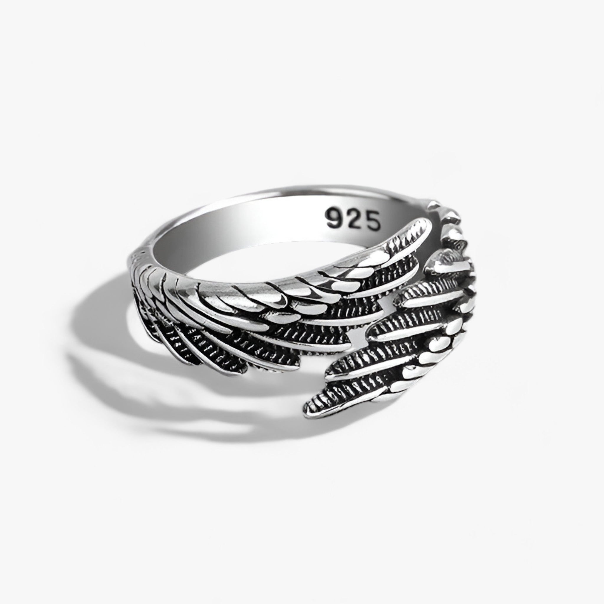 SERAPH | Engelsvinge-ring - Unik gotisk stil - Sølv - other - {{ product_tags }