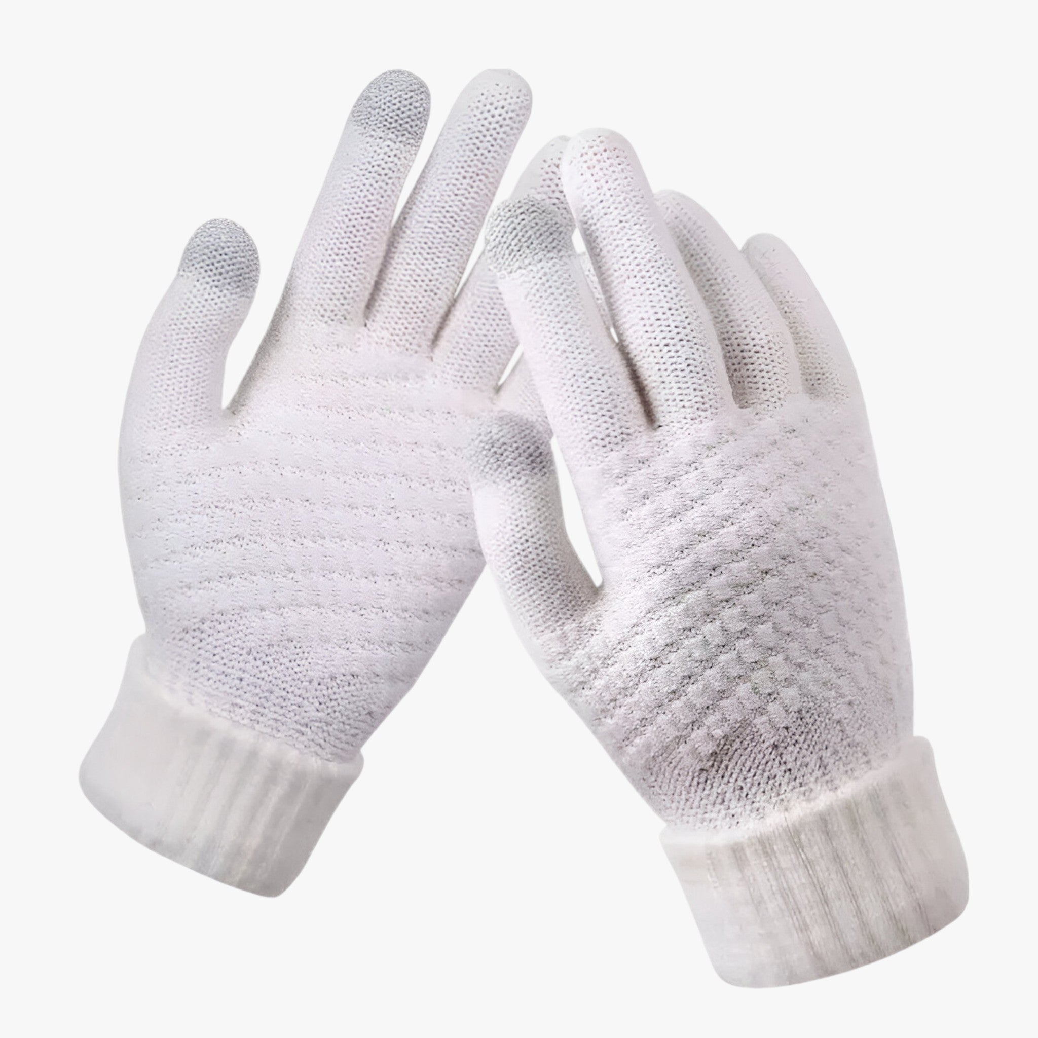 CozyFlex | Varma Vinter-Touchscreen-Handsker - Ultimativ Stretch & Komfort - Hvid - winter - {{ product_tags }
