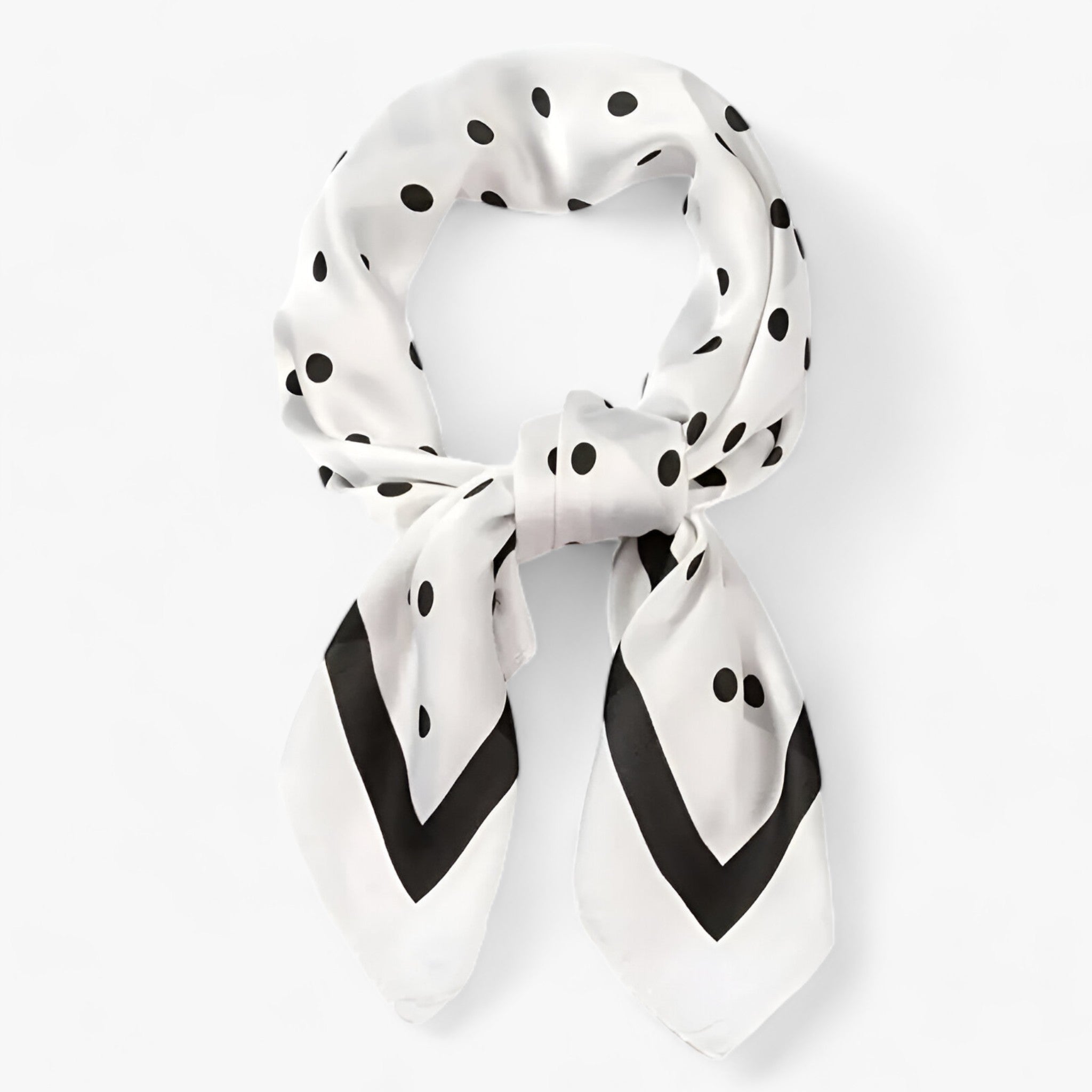 CHIC | Silkebordduge - For stil og alsidighed - Sort-Hvid - CHIC | Silkebordduge - For stil og alsidighed- $25 - {{ product_tags }