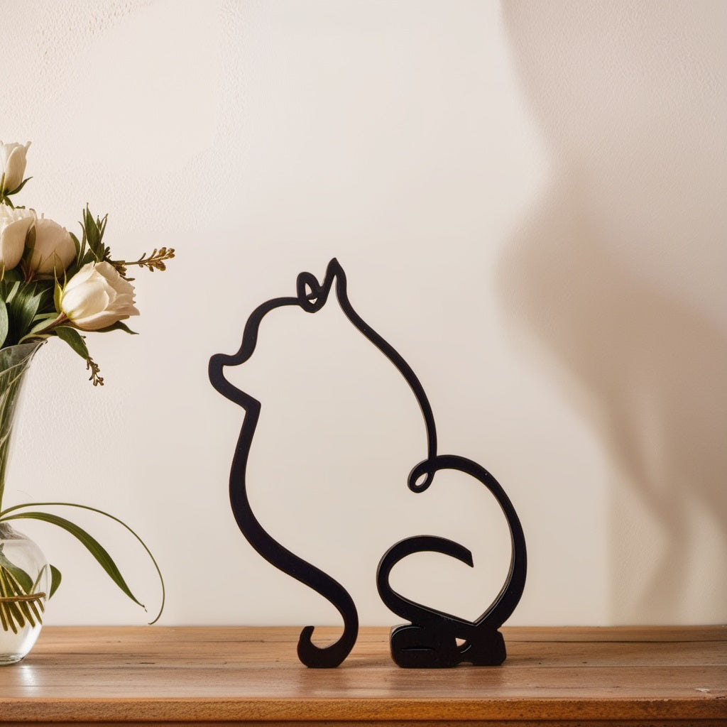 Samisa - Abstrakte hundeskulpturer - Pomeranian - house & garden - {{ product_tags }