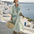 Greta | Elegante Mary: Langes Strandkjole til einen schicken Sommerlook Dame