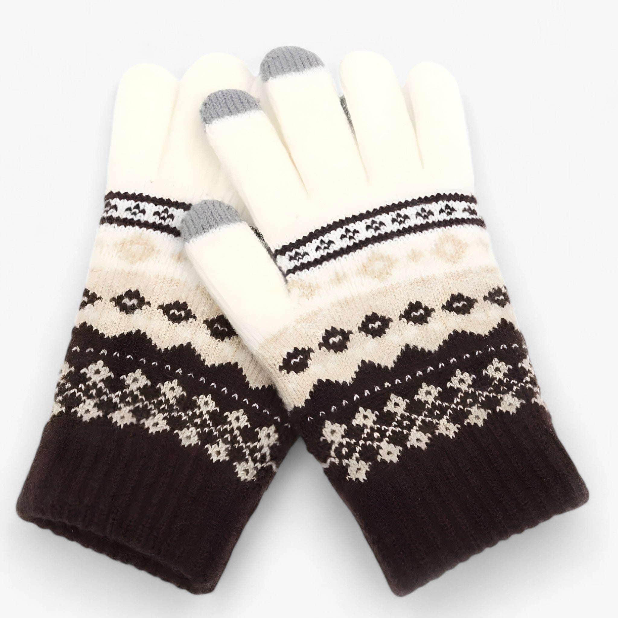 Casey | Plastikhandsker - Helfingersnit og grebsliste til vinteren - Style 3 hvid En størrelse - winter - {{ product_tags }