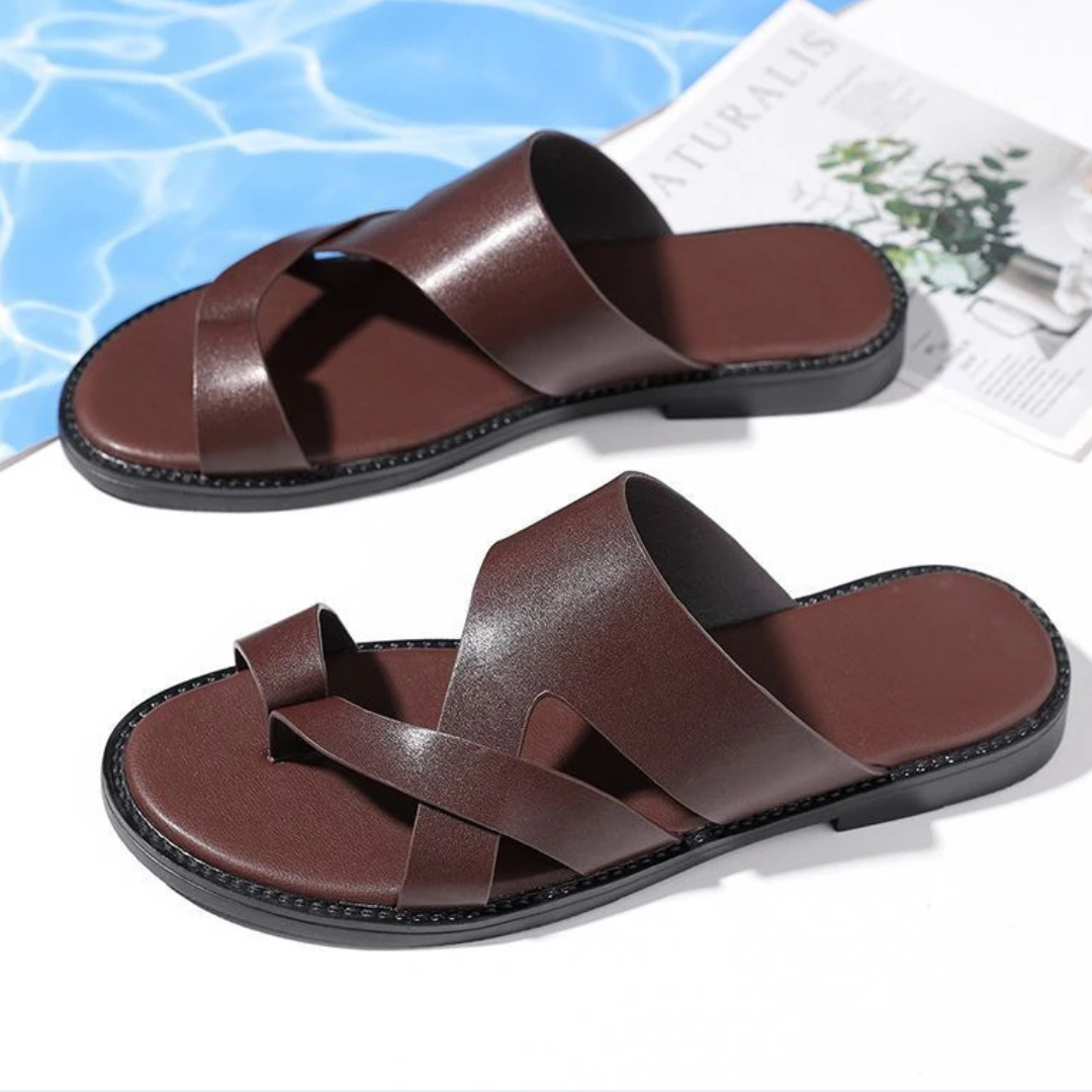 Herresandaler med remme