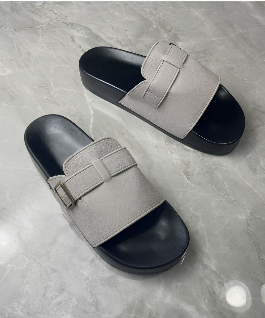 Slip-on herresandaler