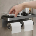Luxe Hold - Multifunktionaler Toilettenpapierhalter