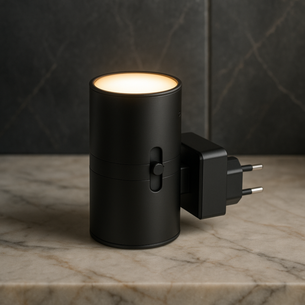 Dæmpbart Væg-natlys – LED Stikkontakt-lampe til Soveværelse & Entré - - Wall Night Light - {{ product_tags }
