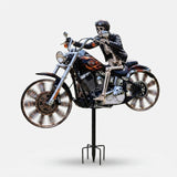 Kranie-rytter Motorcykel Have-vindhjul