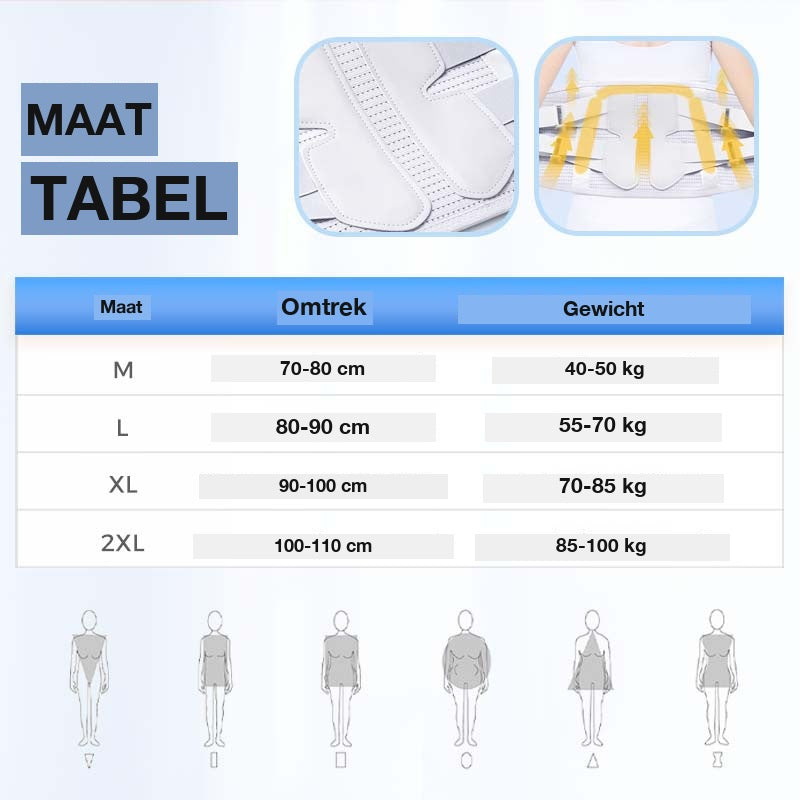 SpineEase Holdningskorrigerende Støttebælte - - Wellness - {{ product_tags }