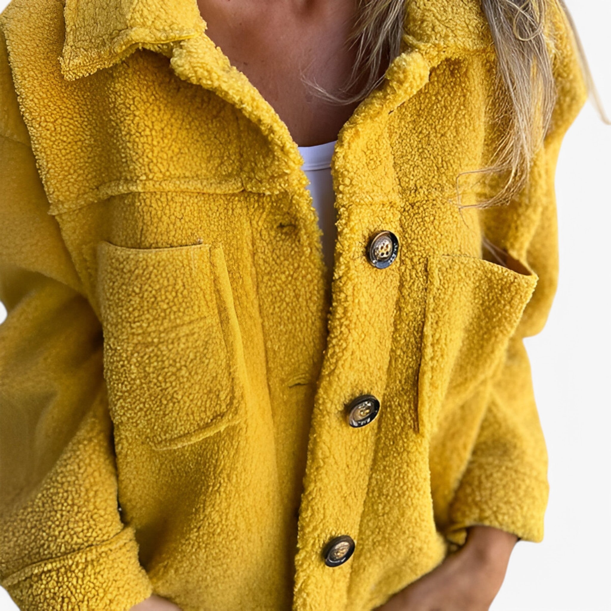 Aria | Uldjakke - hyggelig og elegant - - Aria | Uldjakke - hyggelig og elegant - €25 - {{ product_tags }