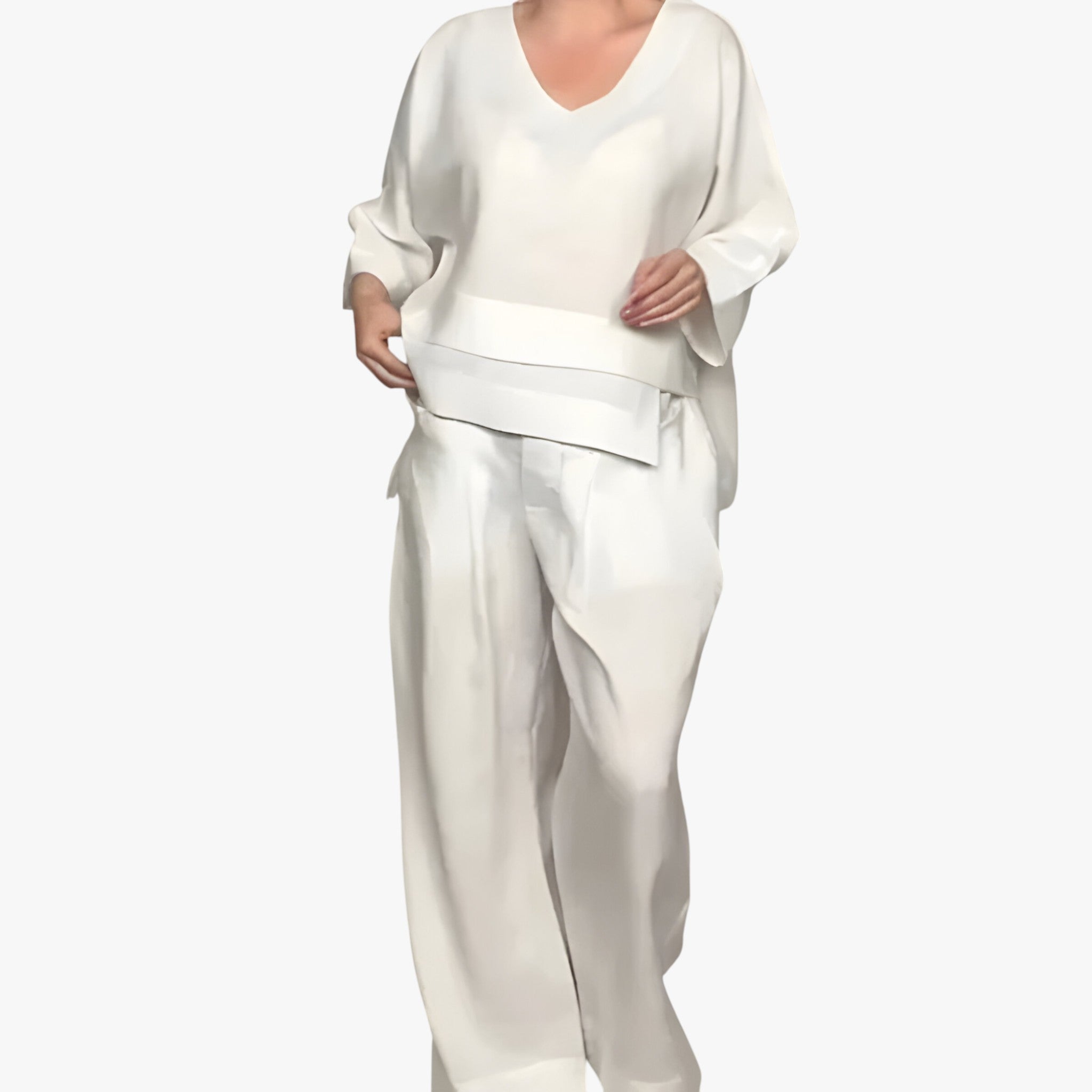 Heidi | Linnedsæt til kvinder - Hvid - women's fashion - {{ product_tags }