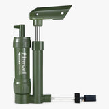 Portable hand pump for water filtration - Compact drinking water purifier
