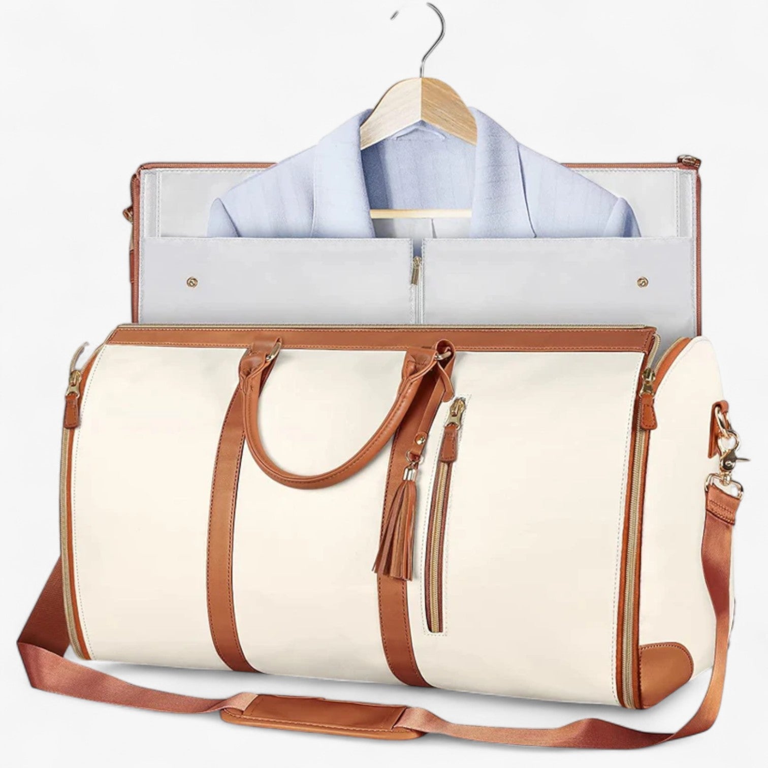 SuitBag™ - Sammenfoldelig opbevaringspose - Beige - bags - {{ product_tags }