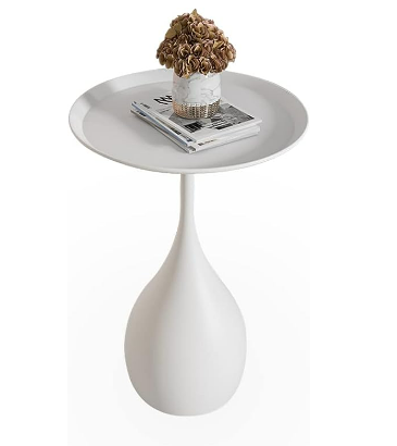 Rund metalbord med base - middelalderlig bord i moderne stil - - house & garden - {{ product_tags }