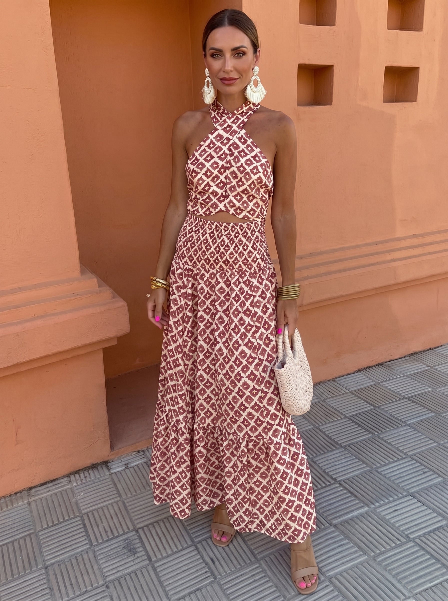 Elsa | Elegant sæt med off-shoulder design