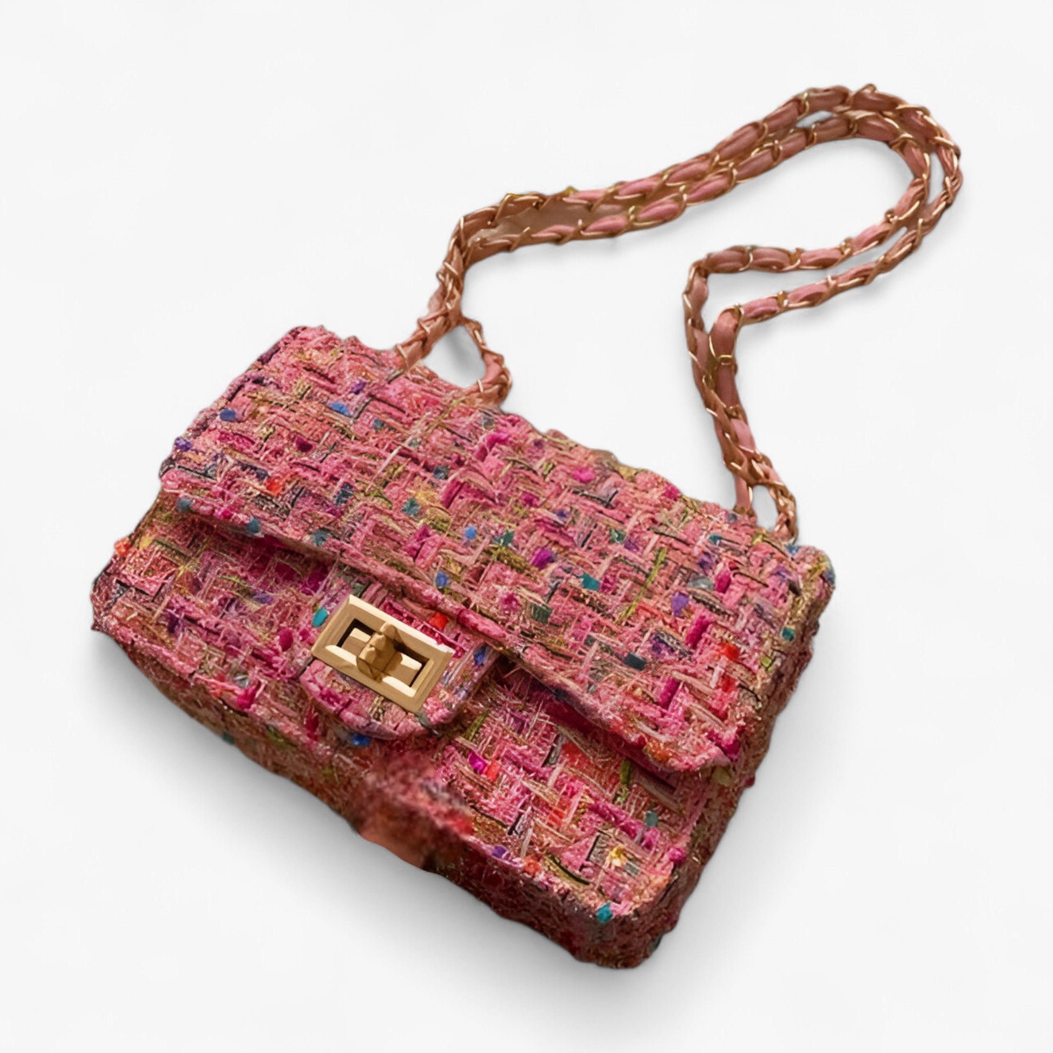 Tess | Elegant skuldertas til kvinder - Lyserød - bags - {{ product_tags }